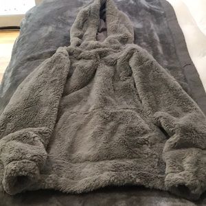 Cozy fleece hoodie